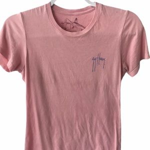 Pink Guy Harvey T-shirt X Small